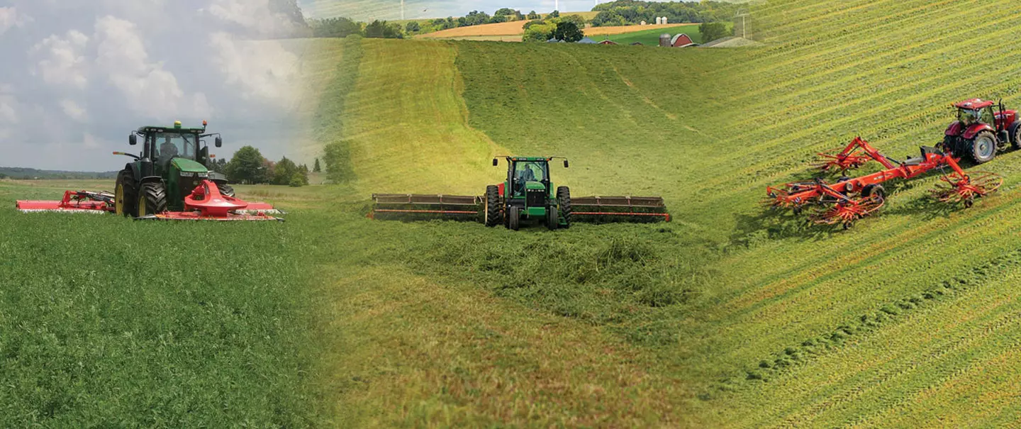 KUHN FC Triple Mower Conditioner Combination | KUHN